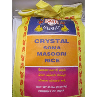 Swad Crystal Sonamasuri Rice 20 lbs - Basmati Rice