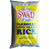 Swad Parboiled Long Grain Rice 20 lbs - Basmati Rice