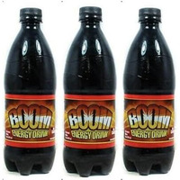 Boom Jamaican Energy Drink ORIGINAL (Pack Of 3) TS, 20.28 Fl Oz